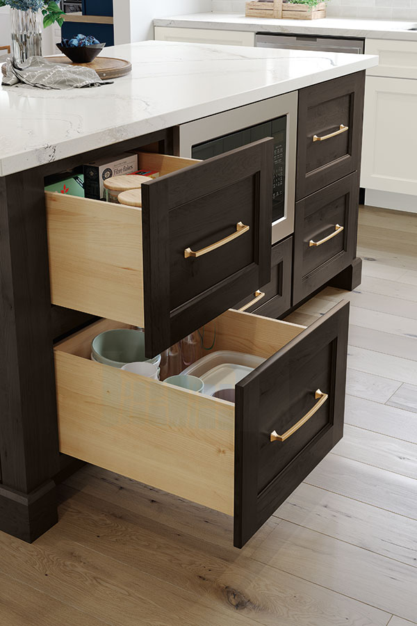 Super Lazy Susan Cabinet with Wood Shelf - Homecrest