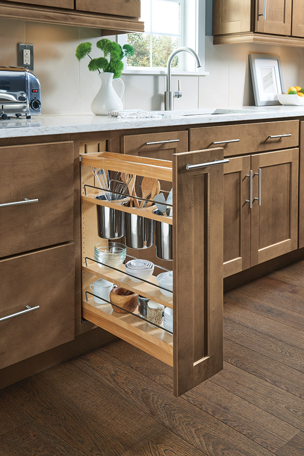 Pull Out Pantry Drawers - Transitional - Kitchen