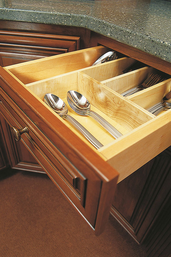 Cutlery Organizer Insert - Homecrest Cabinetry