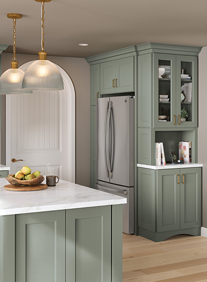 Perfect Traditional Coffee, Wet Bar Cabinets - Homecrest Cabinetry